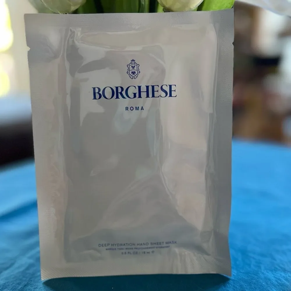 🦋$6 ~ BORGHESE DEEP HYDRATION HAND SHEET MASK ~ NEW
